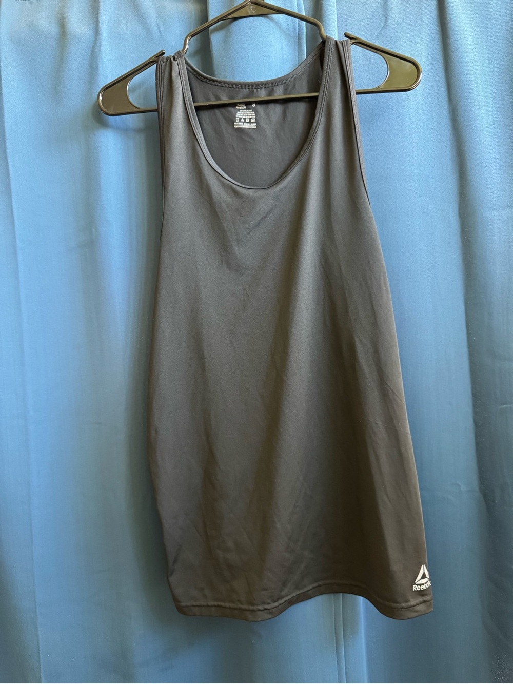 Reebok Dark Gray Sleeveless Athletic Tank